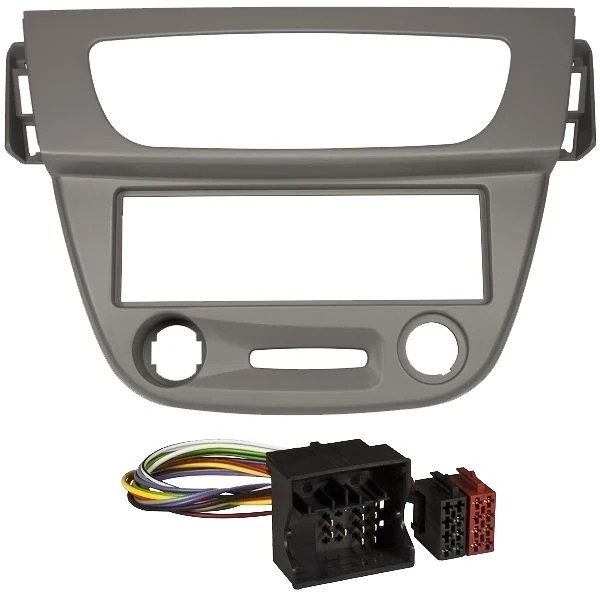 Radioeinbauset kompatibel mit Renault Megane III 1-DIN grau ab Bj.-/bilder/big/24373S1.jpg