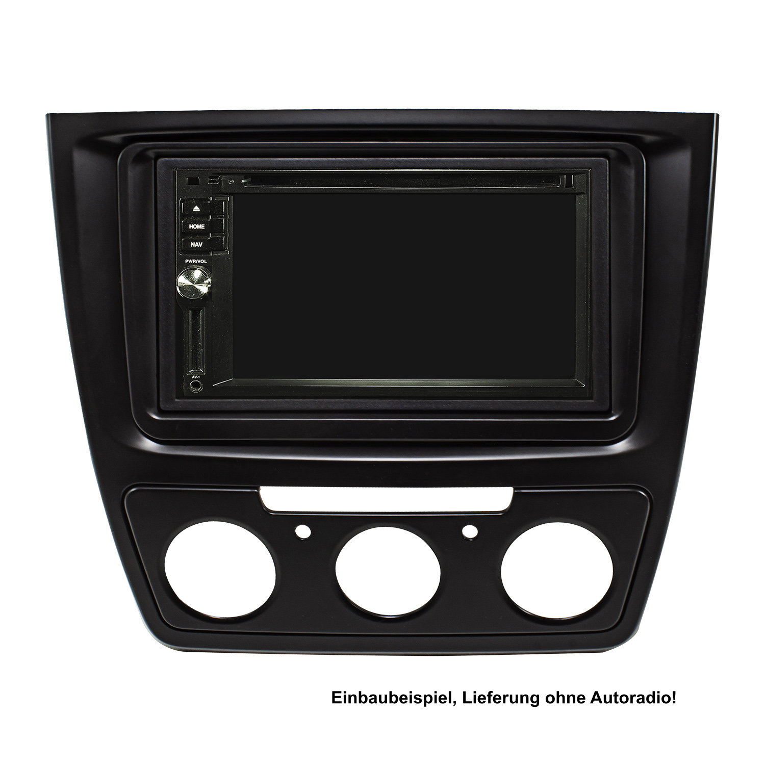 Doppel DIN Radioblende kompatibel mit Skoda Yeti 5L mit manueller-/bilder/big/2450-026_2.jpg