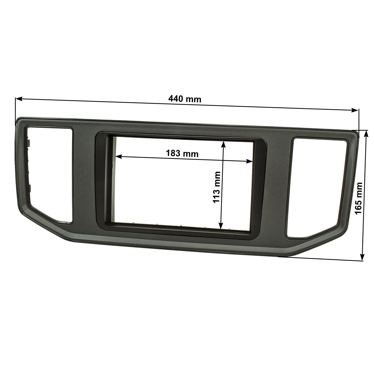 tomzz Audio Doppel DIN Radioblende kompatibel mit VW MAN Crafter Grand-/bilder/big/2457-052-2_2.jpg