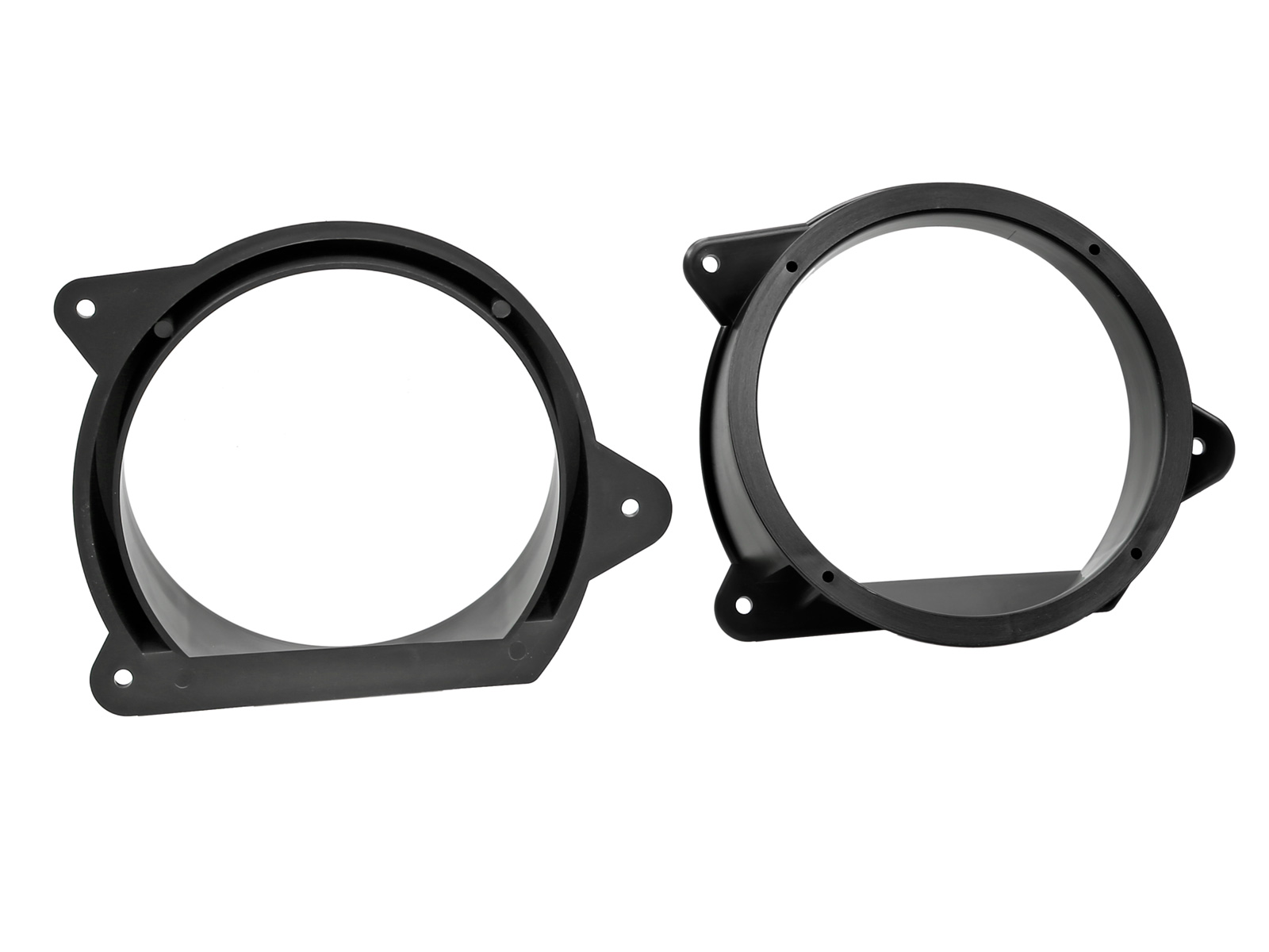 Lautsprecher Adapterringe kompatibel mit Peugeot 207 3008 Türe Front Bj. 2006-2016 adaptiert auf 165er Lautsprecher