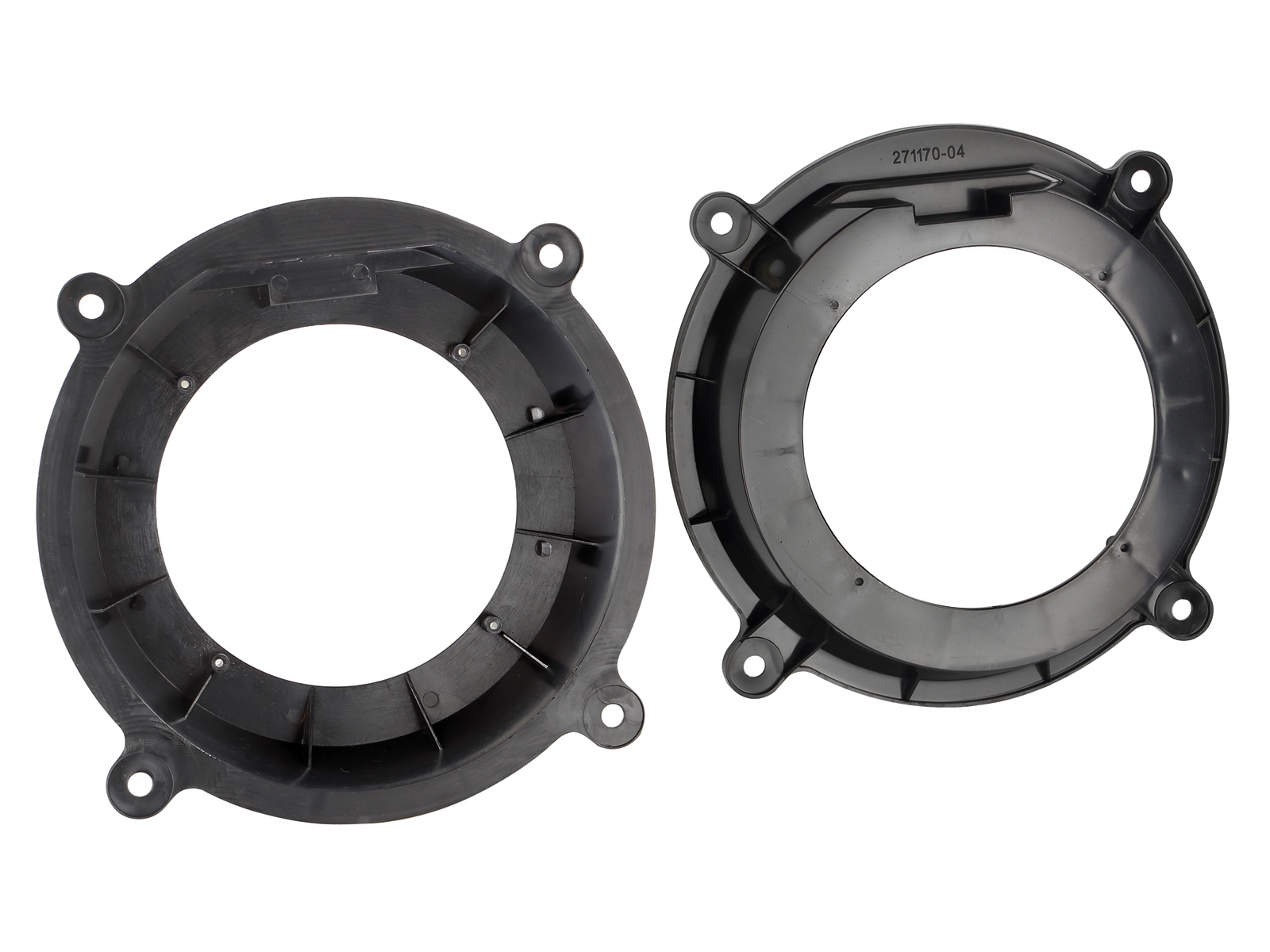 Lautsprecher Adapterringe kompatibel mit Mazda 3 (BM) Türe Front adaptiert auf 165er Lautsprecher