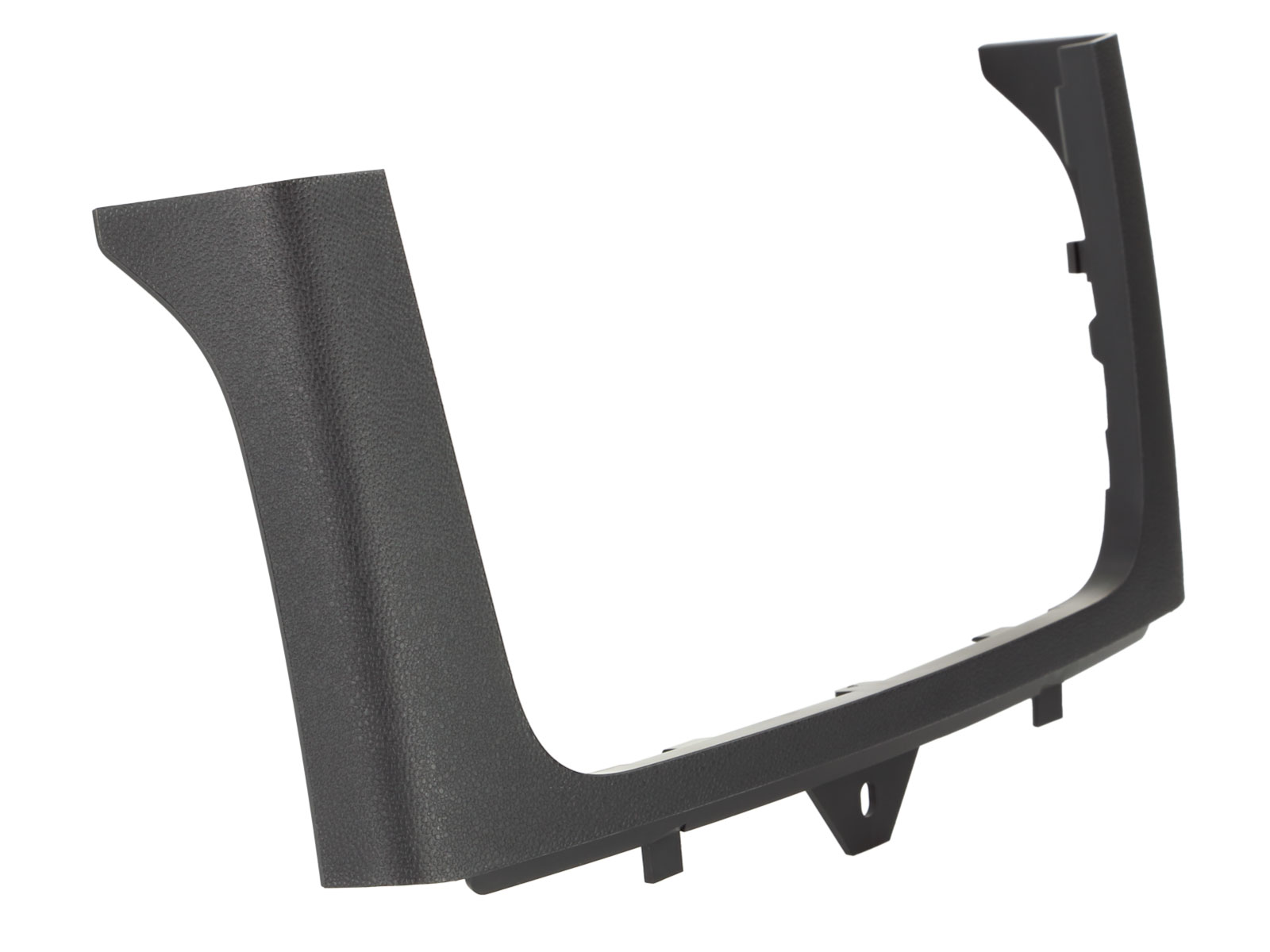 Radioblende kompatibel mit Smart ForTwo 2-DIN mit Fach schwarz 2010-2015 OEM Zubehör