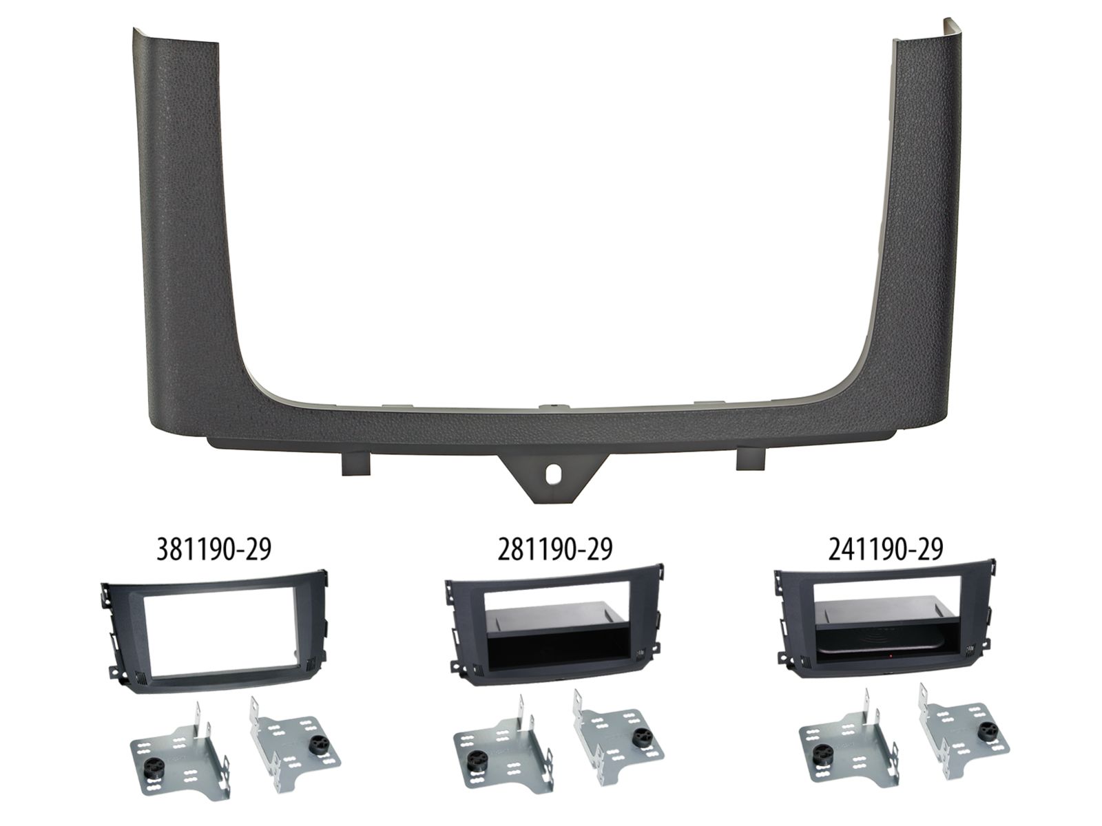 ACV Radioblende kompatibel mit Smart ForTwo 2-DIN mit Fach schwarz-/bilder/big/271190-29_1.jpg