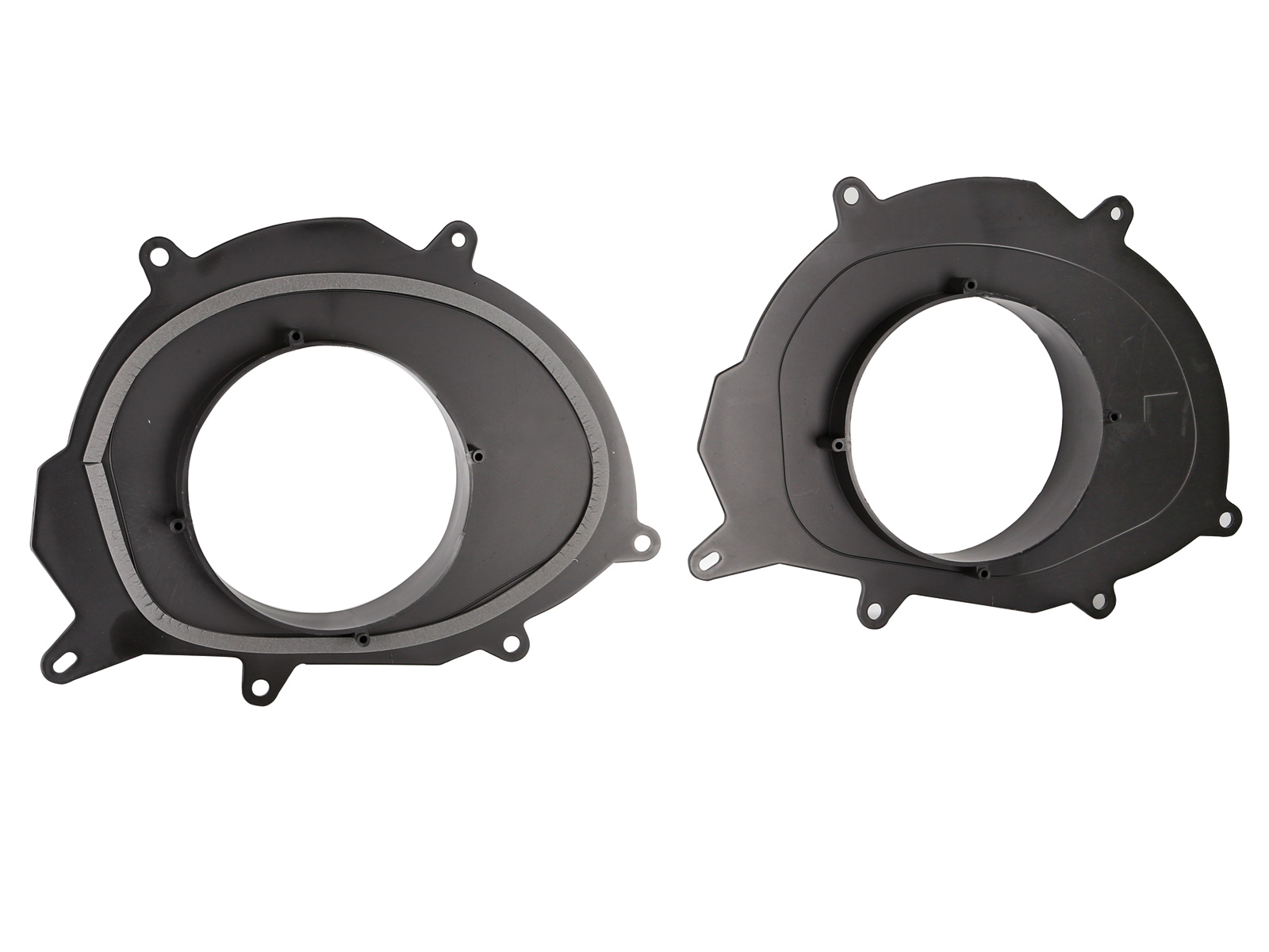 Lautsprecher Adapterringe kompatibel mit Renault Clio 2013-2019 adaptiert auf 165er Lautsprecher