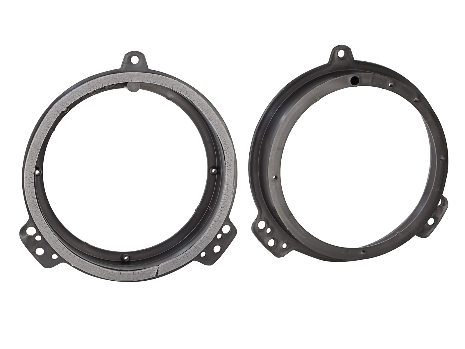 Lautsprecher Adapterringe kompatibel mit Audi A3 A4 Türe Front / Heck adaptiert auf 165er Lautsprecher