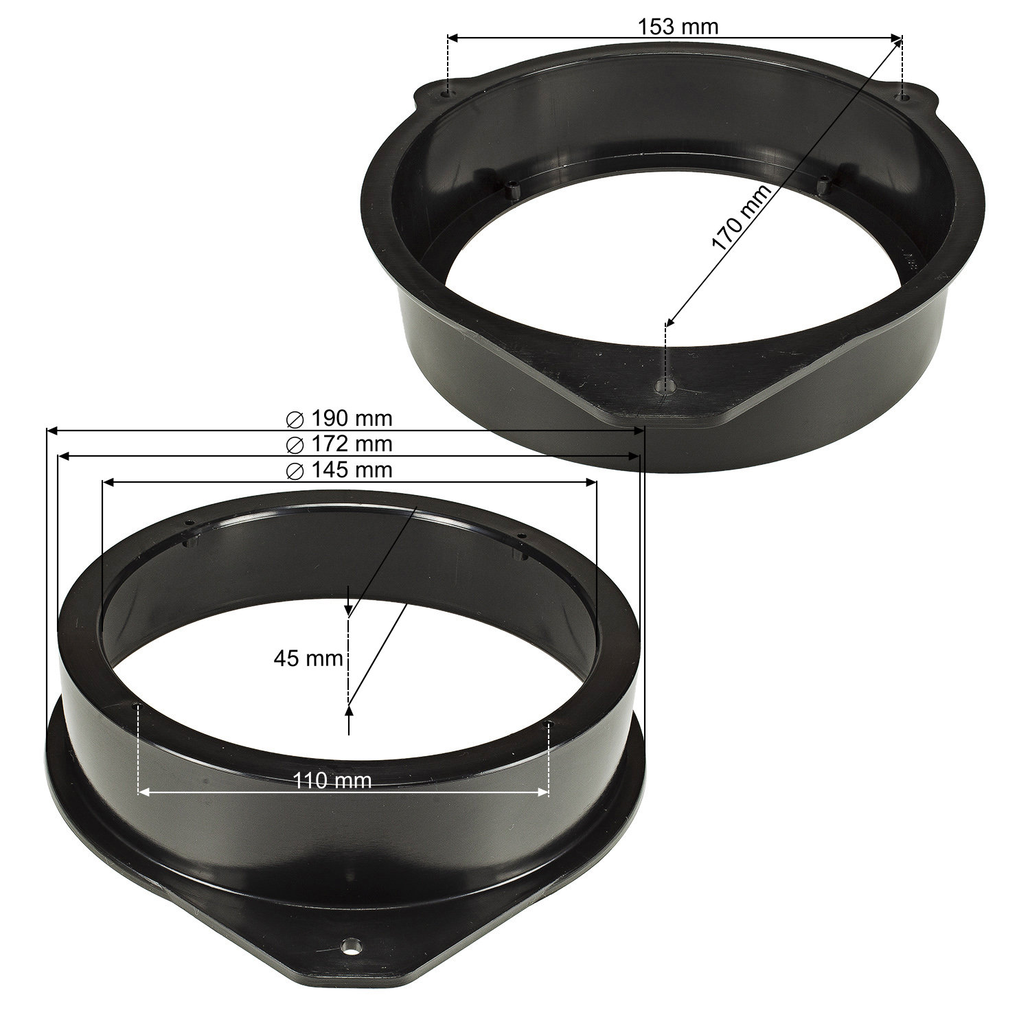 tomzz Audio Lautsprecher Adapter Set kompatibel mit Audi Seat-/bilder/big/2803-013-1_1.jpg