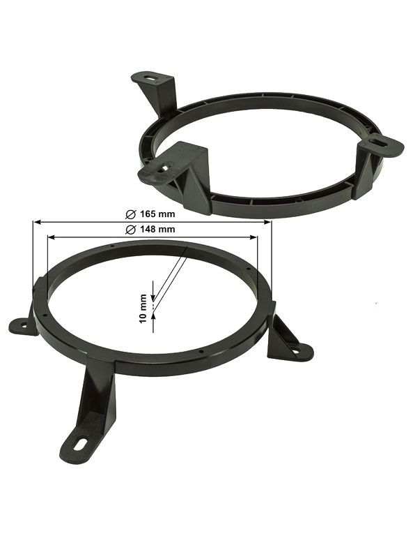 tomzz Audio Lautsprecher Adapterringe kompatibel mit Mercedes SLK-/bilder/big/28048a_1.jpg
