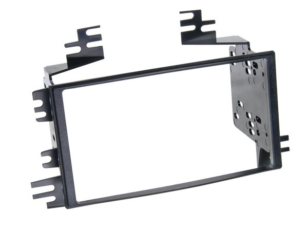 Radioblende kompatibel mit Hyundai Accent 2-DIN schwarz Bj. 2006 - 2011