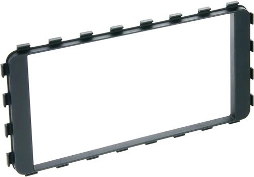 ACV Radioblende kompatibel mit Toyota iQ AJ1 2-DIN schwarz ab Bj. 01/2009