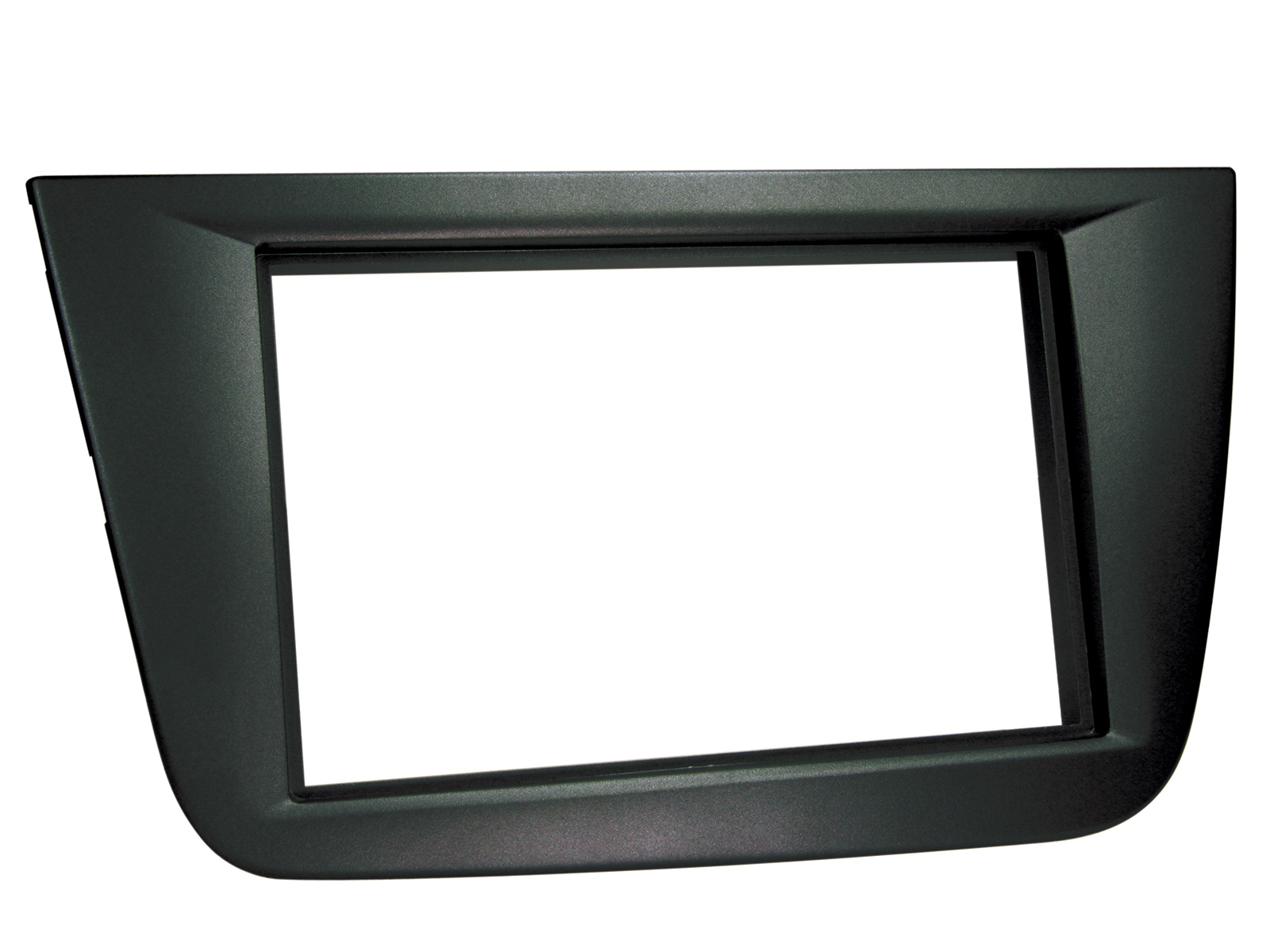 ACV Radioblende kompatibel mit Seat Altea Toledo (5P) (5PN) 2-DIN schwarz ab Bj. 03/2004