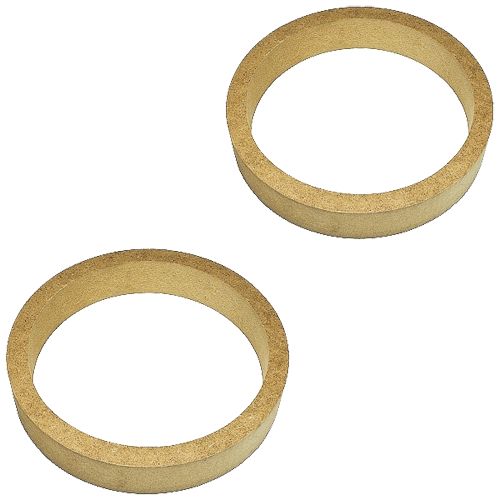 MDF Distanzringe Lautsprecheradapter 0772.05855 30mm Höhe schmale Version adaptiert auf 165er Lautsprecher