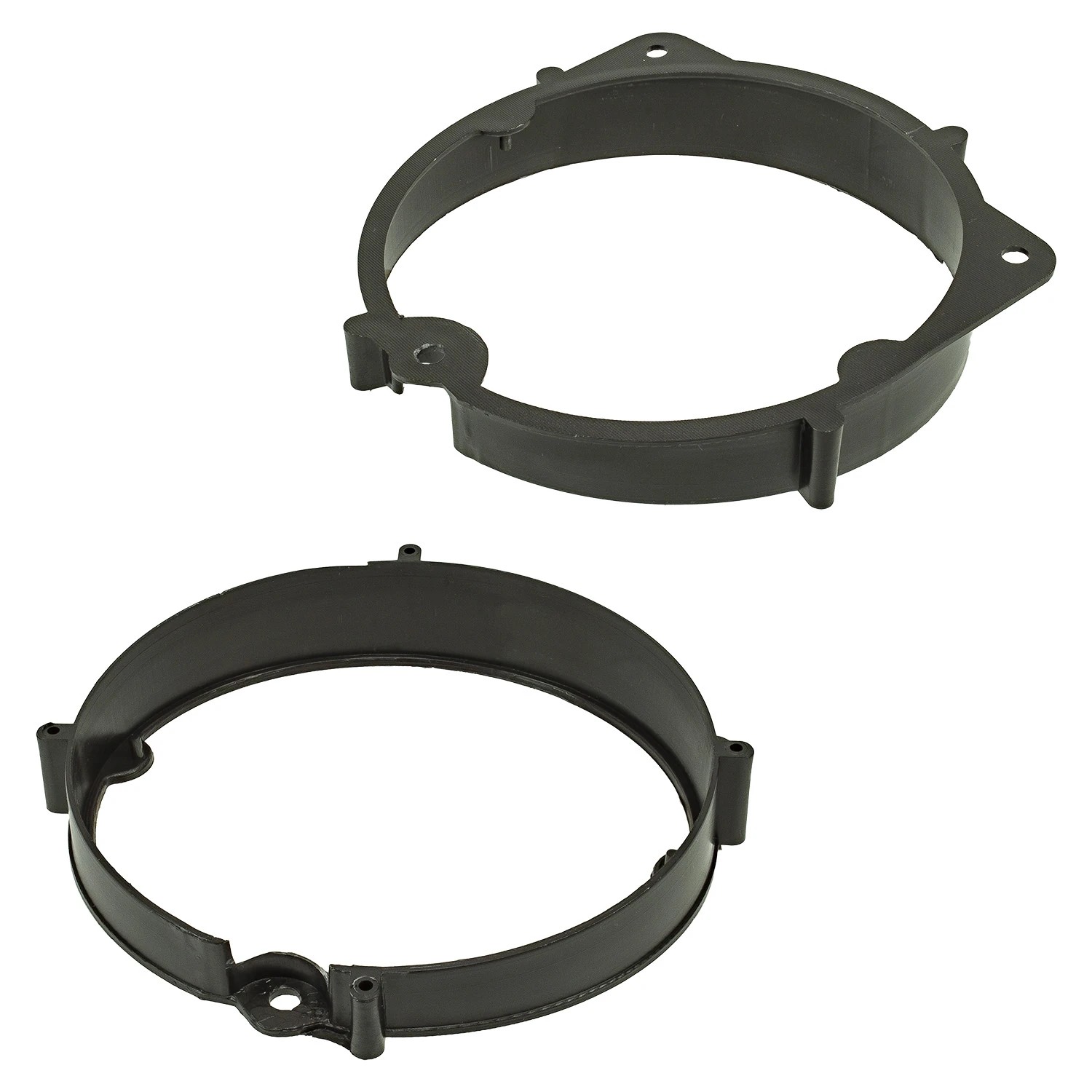 Lautsprecherringe Adapter Halterungen kompatibel mit Opel Fiat Ford Alfa Citroen Astra H Corsa D Grande Punto Heck 165mm DIN Lautsprecher