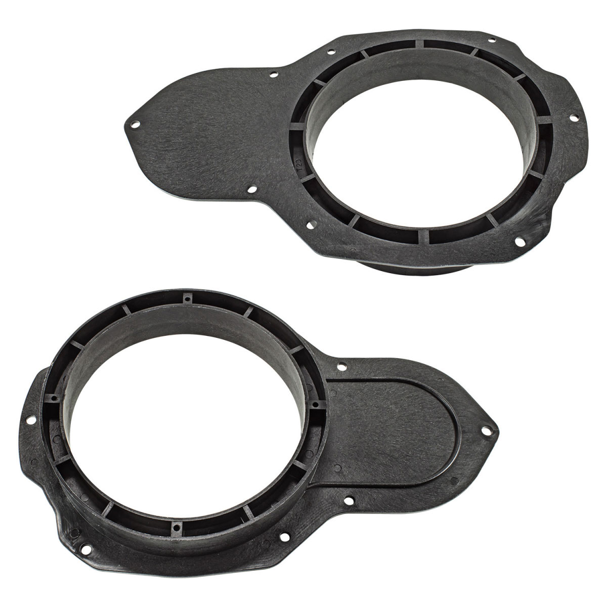 Lautsprecher Adapter Set kompatibel mit VW Passat Türe Front Ringe + Adapterkabel adaptiert auf 165er Lautsprecher