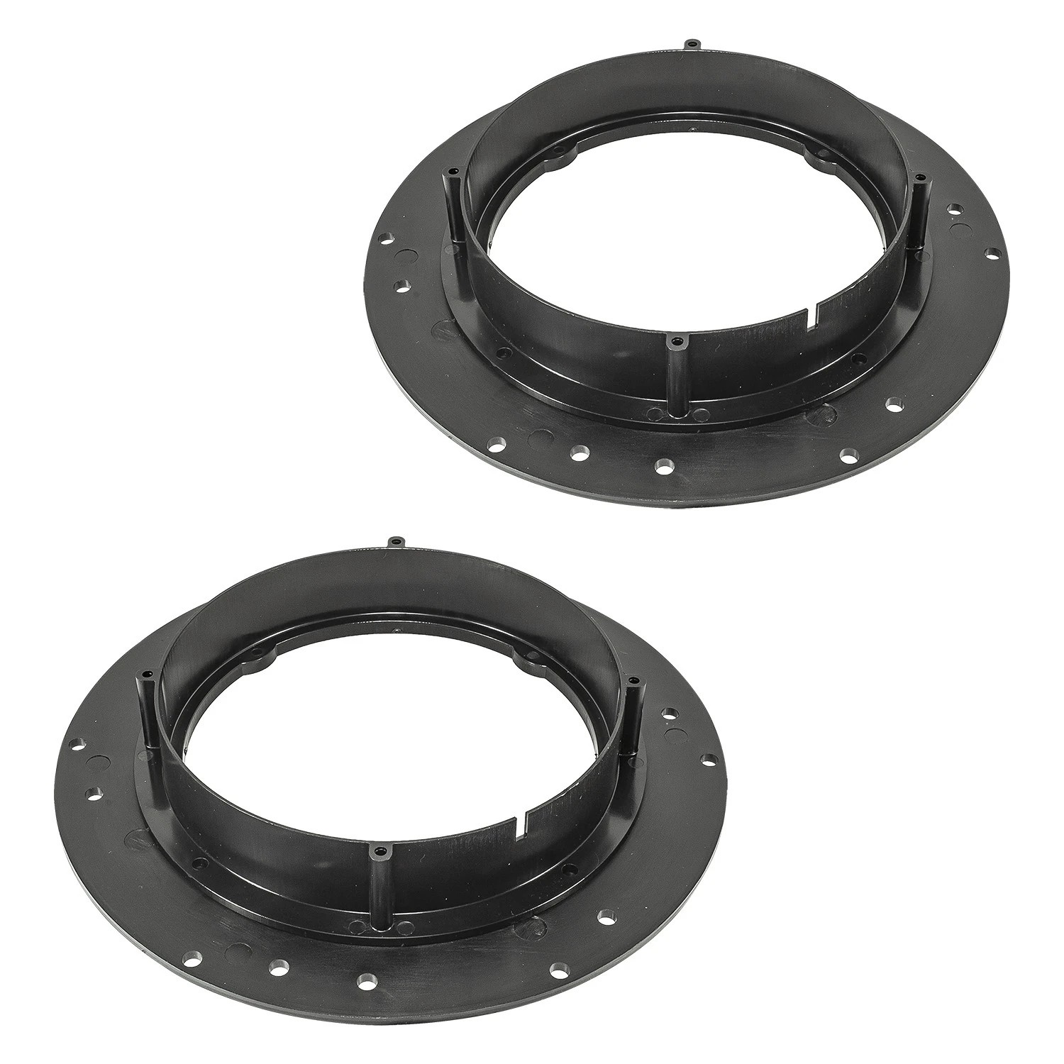 tomzz Audio Lautsprecher Adapterringe kompatibel mit VW Skoda Porsche diverse Modelle adaptiert auf 165er Lautsprecher