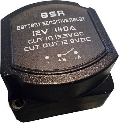 BSR Vollautomatisches Batterietrennrelais 140 Ampere 12 Volt