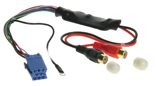 AUX IN Adapter kompatibel mit Ford Mini-ISO Anschluss mit 8 PIN 
