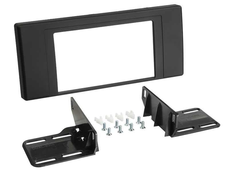 Radioblende kompatibel mit BMW X5 (E53) 2-DIN schwarz Bj. 2000 - 2006 