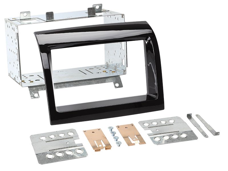 Radioblende kompatibel mit Fiat Ducato (250) 2-DIN Piano Lack schwarz ab Bj. 2011