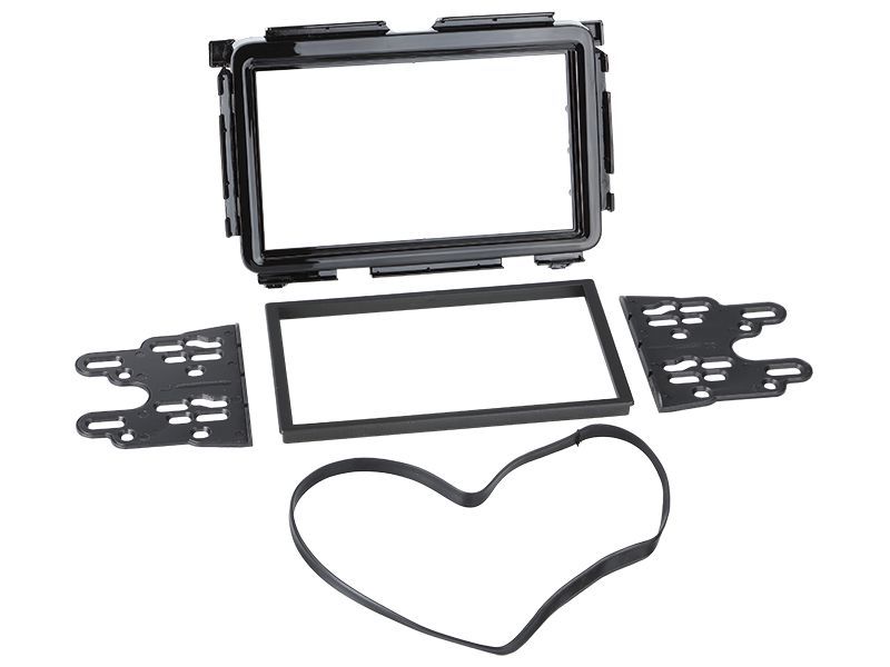 Radioblende kompatibel mit Honda HR-V (RU) 2-DIN schwarz ab Bj. 09/2015