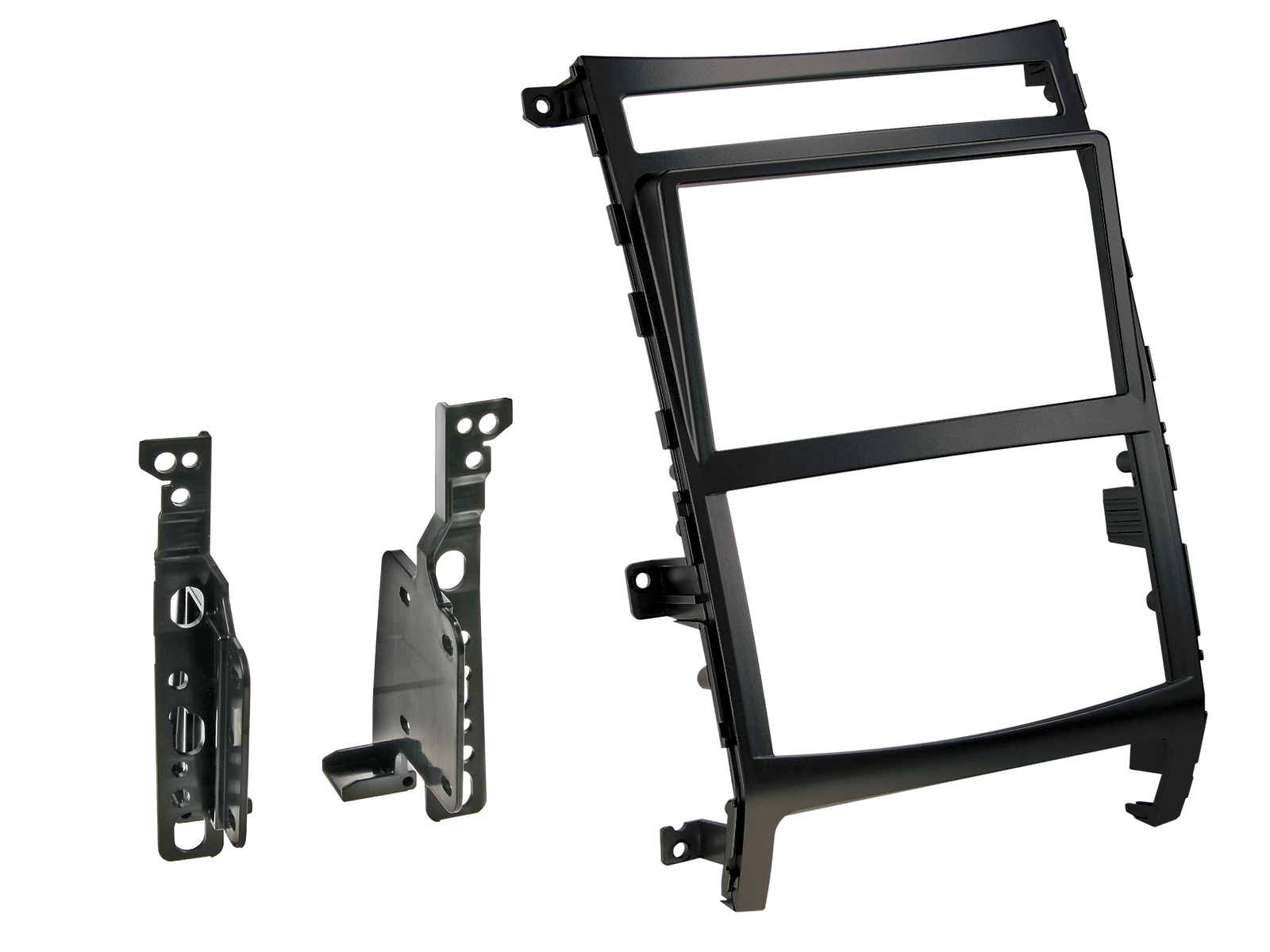Radioblende kompatibel mit Hyundai ix55 Veracruz (EN) 2-DIN schwarz bis Bj. 2012