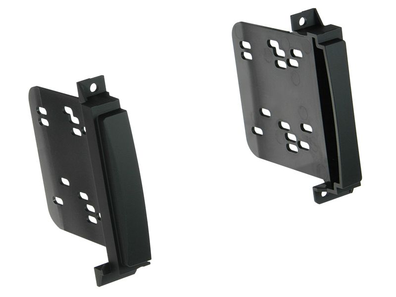 Radioblende kompatibel mit Jeep Grand Cherokee Compass Patriot (WK) 2-DIN schwarz ab Bj. 2011