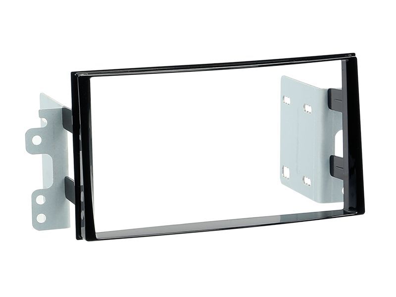 Radioblende kompatibel mit Kia Carens III (FG) 2-DIN Piano Lack schwarz Bj. 2011 - 02/2013