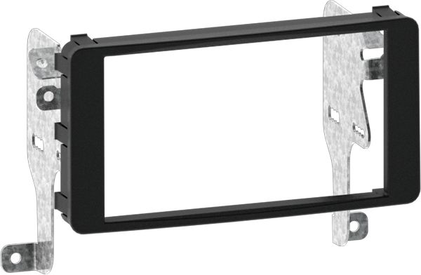 Radioblende kompatibel mit Mitsubishi Lancer (CYO) 2-DIN schwarz 