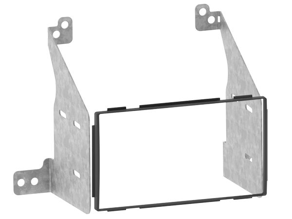 Radioblende kompatibel mit Nissan Pathfinder (R51) 2-DIN schwarz Bj. 2004 - 2013