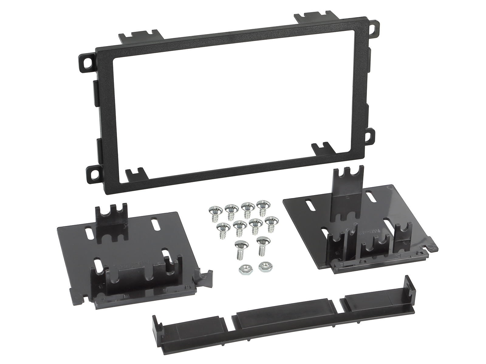 Radioblende kompatibel mit Cadillac Escalade (GMT800) 2-DIN schwarz Bj. 2001 - 2006