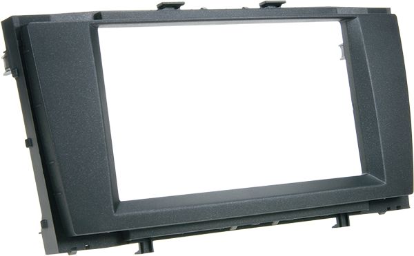 ACV Radioblende kompatibel mit Toyota Avensis (T27) 2-DIN schwarz ab Bj. 01/2009