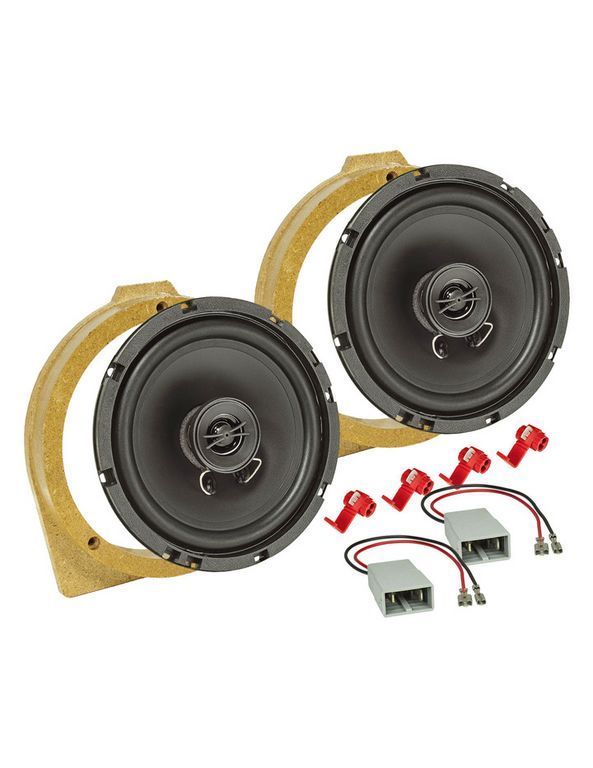 Lautsprecher Einbau Set kompatibel mit Honda Civic 165mm 2-Wege Koaxial System TA16.5-PRO