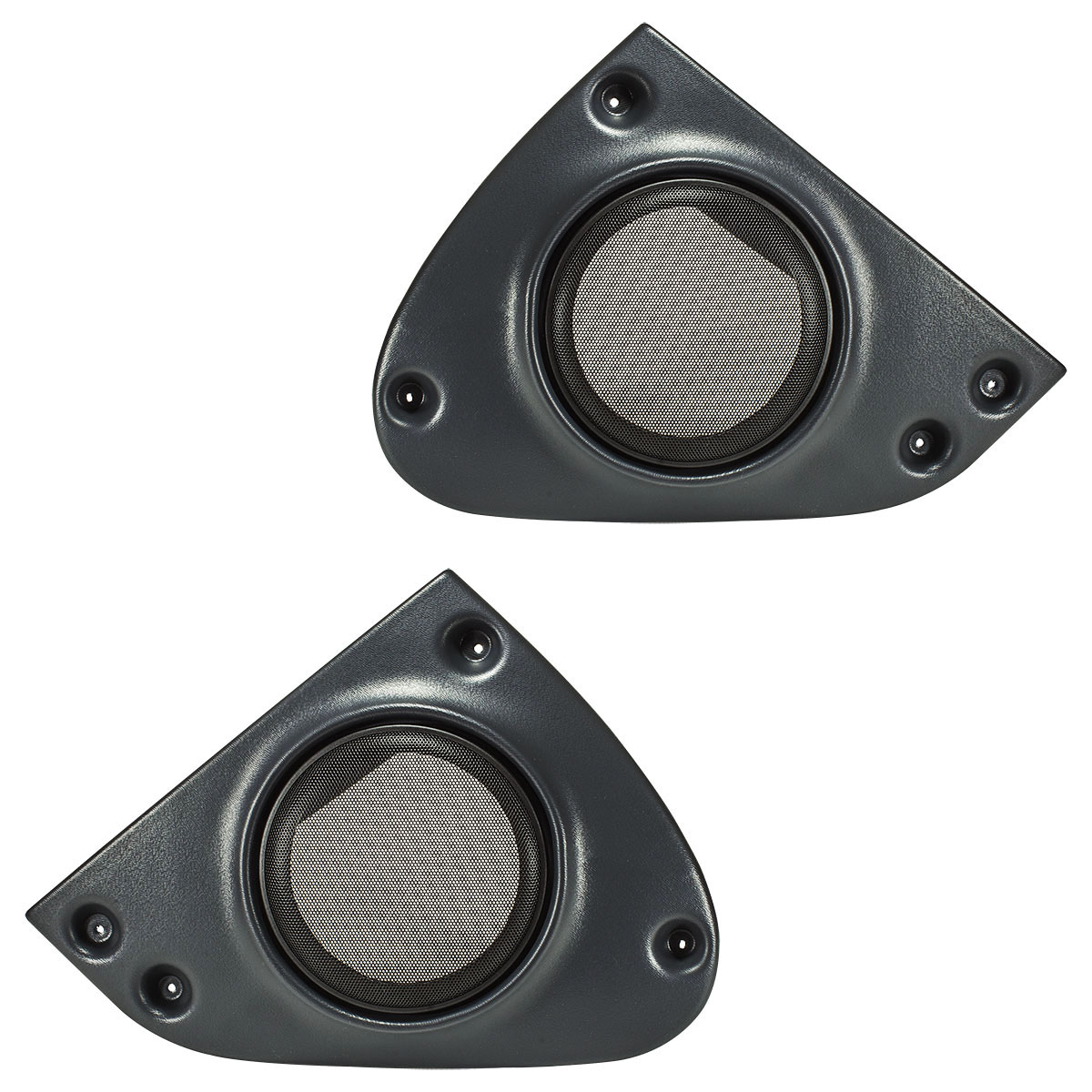 Doorboard Lautsprecher Einbau Set kompatibel mit Smart ForTwo 450 165mm 3-Wege Koaxial System Pioneer TS-G1730f