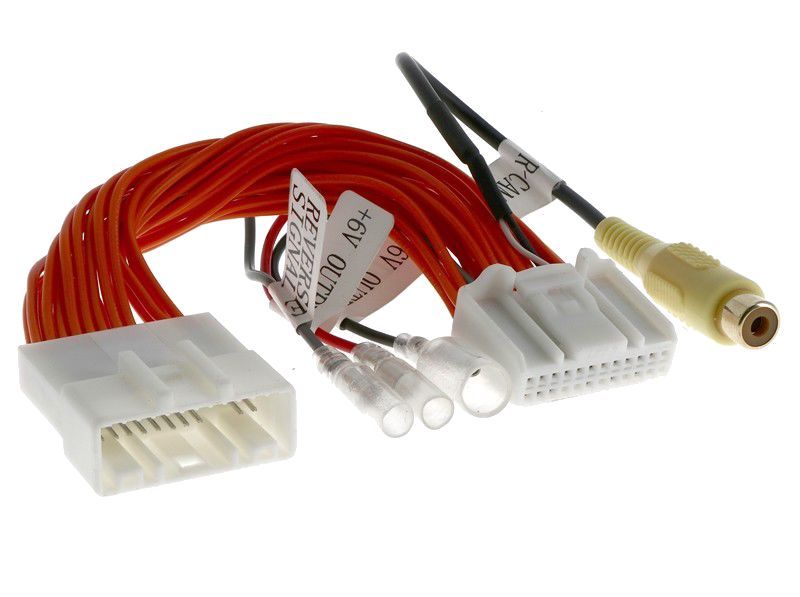 Adapter Rückfahrkamera kompatibel mit Dacia Fiat Nissan Renault Opel an Werksradio Media NAV