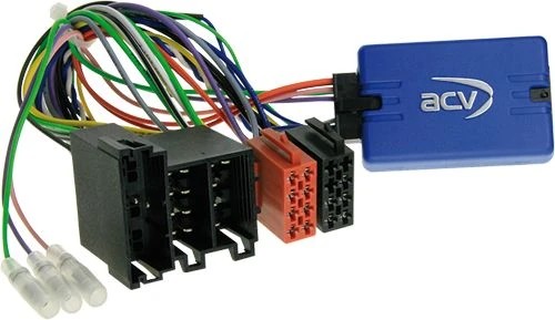 ACV Lenkradfernbedienungsadapter kompatibel mit Alfa Romeo 147 GT mit CAN-BUS adaptiert auf JVC