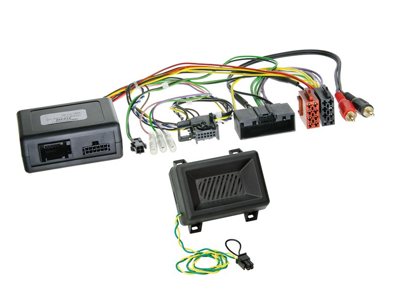 ACV Lenkradfernbedienungsadapter kompatibel mit Ford C-MAX Focus DYB adaptiert auf JVC