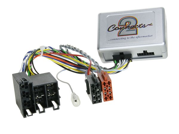 Lenkradfernbedienungsadapter kompatibel mit Hyundai ix35 mit AMP ab Bj. 2010 adaptiert auf Kenwood