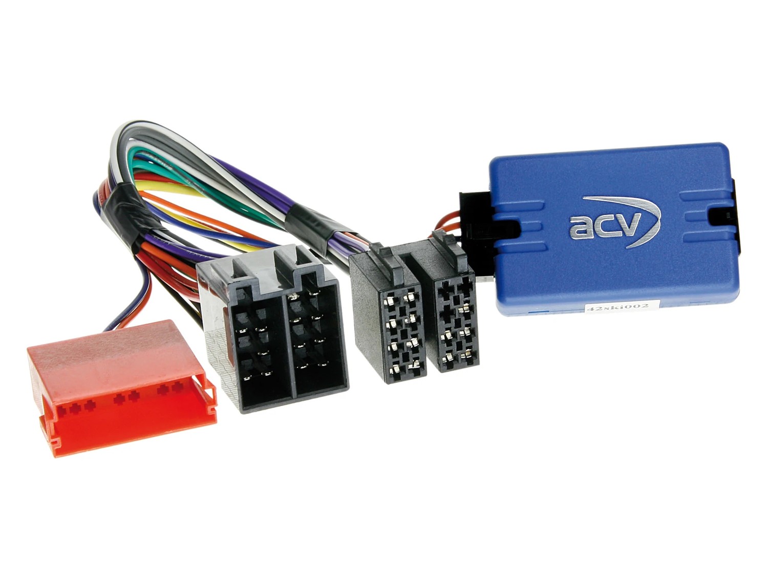 ACV Lenkradfernbedienungsadapter kompatibel mit Kia Carnival Cee'd Soul Sorento Carens III Venga adaptiert auf Alpine