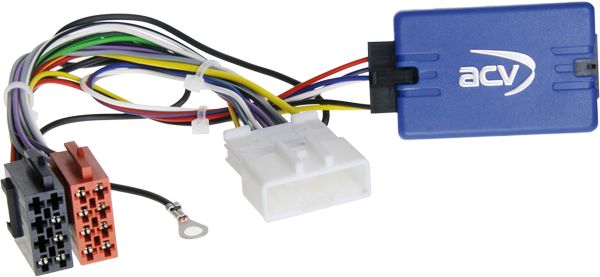 Lenkradfernbedienungsadapter kompatibel mit Nissan Note ab Bj. 2009 adaptiert auf JVC