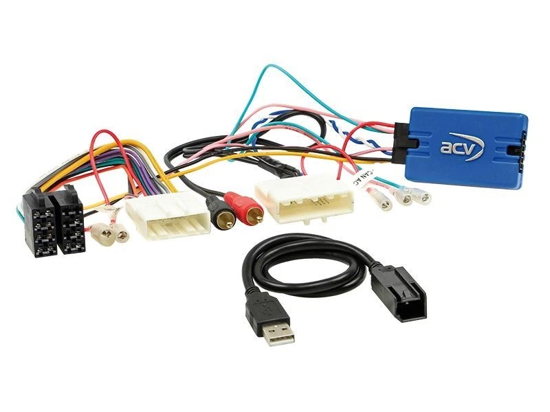 ACV Lenkradfernbedienungsadapter kompatibel mit Nissan Qashqai Visia ab Bj. 2014 adaptiert auf Alpine