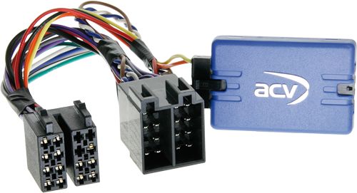 ACV Lenkradfernbedienungsadapter kompatibel mit Peugeot 206 406 307 607 807 Partner ab Bj. 2002 adaptiert auf Kenwood