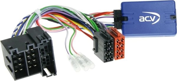 ACV Lenkradfernbedienungsadapter kompatibel mit Peugeot Boxer II Bj. 2006 - 2008 adaptiert auf JVC