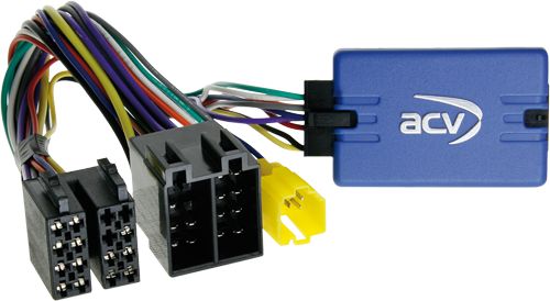 Lenkradfernbedienungsadapter kompatibel mit Renault Clio Megane Kangoo Twingo ohne seperates Display ab Bj. 2000 adaptiert auf Alpine
