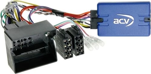 ACV Lenkradfernbedienungsadapter kompatibel mit Skoda Octavia Fabia Yeti (1Z) (5J) (5L) CAN-Bus + Quadlock adaptiert auf Zenec