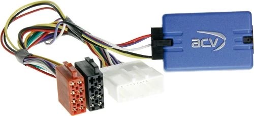 ACV Lenkradfernbedienungsadapter kompatibel mit Subaru Impreza Forester Legacy Bj. 2007/2008 - 2010 adaptiert auf JVC