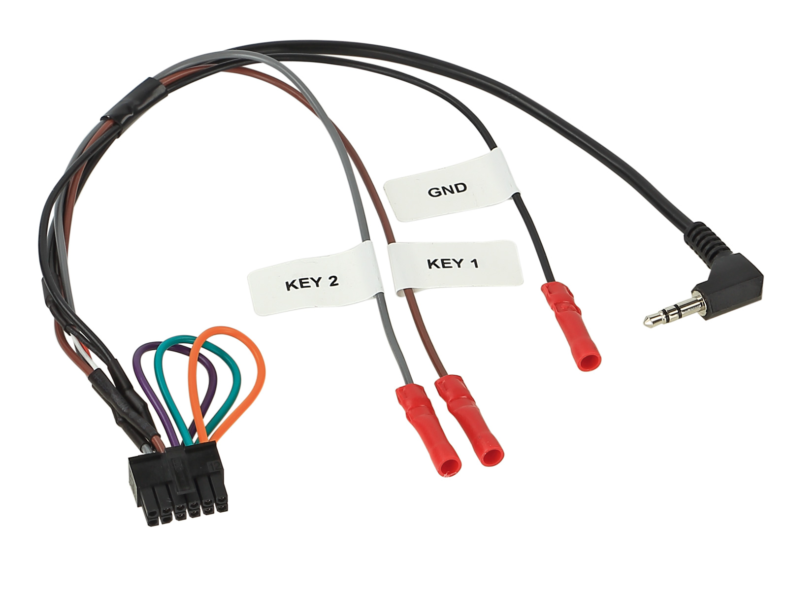 ACV Universal Adapterkabel / Lead für ACV (blaue Box) und Connects2 Lenkradinterface adaptiert auf Alpine China HU Clarion JVC Kenwood Panasonic Pioneer Sony Zenec