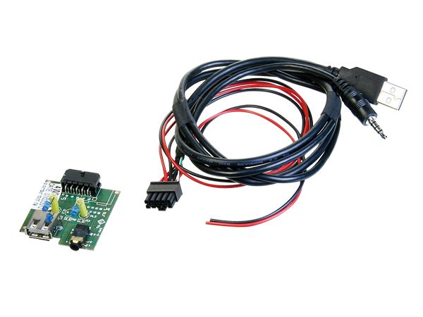 AUX / USB Relacement Adapter kompatibel mit Hyundai Santa Fé 