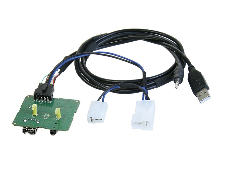 AUX / USB Ersatzplatine kompatibel mit SsangYong Korando ab Bj. 2011 