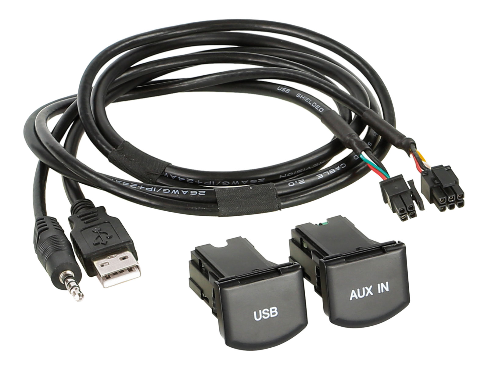 ACV AUX / USB Relacement Adapter kompatibel mit VW Polo-/bilder/big/44-1324-003_geschlossen.jpg