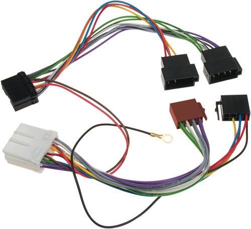 ACV T-Kabel ISO kompatibel mit Mitsubishi ab 1995 zur Einspeisung von Freisprecheinrichtung ISO Verstärker usw.