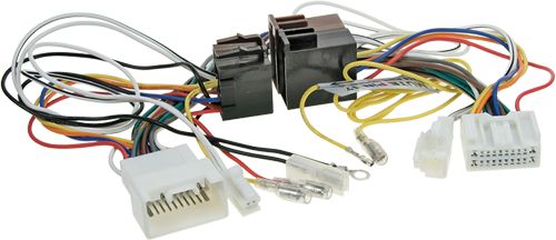 T-Kabel ISO kompatibel mit Mitsubishi mit Rockford o Navi ab 2007 zur Einspeisung von Freisprecheinrichtung ISO Verstärker usw.